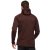 Мужская флисовая кофта с рукавом реглан Black Diamond Factor Hoody, Port/Black 3