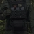 Сумка-напашник PRO 1-го класса защиты. Размер L (16х22 см). Материал Cordura 1000. Черный 3