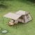 Намет з навісом Naturehike Village CNK2300ZP021, коричневий великий 3