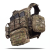Комплект спорядження Vanguard Strike Kit (на базі плитоноски PRO). 25х30 см. Мультикам 7