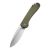 Ніж складаний Civivi Elementum C907E D2 / G10 Олива, зелений