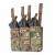 Потрійний підсумок під магазини АК/АR. Cordura 1000. Molle. Мультикам 5