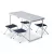 Набір розкладних меблів Pinguin Furniture Set – Темно-бірюзовий