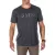 Футболка "5.11 Tactical LEGACY TOPO FILL S/S TEE" CHARCOAL HEATHER