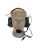 Активные тактические наушники 3M PELTOR ComTac VIII с адаптерами, 1 аудиовыходом 4 контакт NATO и микрофоном 4