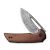 Ніж складаний Civivi Odium Damascus / Guibourtia Wood, коричневий 4