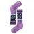 Шкарпетки для дівчаток Smartwool Wintersport Fairisle Moose, Lilac