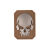 Нашивка на липучці Sturm Mil-Tec "Skull Patch PVC 3D" (Small) Dark Coyote