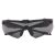 Окуляри захисні балістичні "ESS Crossblade One Black with Smoke Gray Lense" Black 6