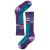Носки детские Smartwool Wintersport Stripe, Mountain Purple