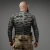 Рашгард тактический Raptor Rashguard Tiger Stripes. Slim fit, полиэстер 3