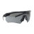 Окуляри захисні балістичні "ESS Crossbow Suppressor One Black with Smoke Gray Lense" Smoke Gray 7