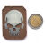 Нашивка на липучці Sturm Mil-Tec "Skull Patch PVC 3D" (Small) Dark Coyote 2
