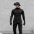 Боевая рубашка Bezet Combat. Polyester and Lycra. Черный 5