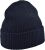 Шапка акриловая грубой вязки "Beanie Cap" Dark Navy 5