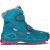 Ботинки LOWA Milo Evo GTX MID Jr, бирюзовый/фуксия