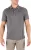 Футболка поло тактична з коротким рукавом "5.11 РARAMOUNT SHORT SLEEVE POLO" CHARCOAL HEATHER