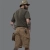 Шорты тактические BDU Shorts I. Cotton and polyester. Койот 7