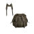 Рюкзак тактичний Sturm Mil-Tec® "Austrian Field Rucksack with Suspenders Like New" Olive 2