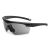 Окуляри захисні балістичні "ESS Crosshair Black with Smoke Gray Lense" Black