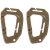 Карабін тактичний пластиковий "TACTICAL CARABINER MOLLE" (2 шт.) Coyote