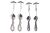 Растяжки Sea to Summit Ground Control Guy Cords (4 Pack), Grey
