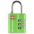 Замок Lifeventure TSA Combi Lock, Зелений