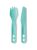 Набір столових приборів Sea to Summit Passage Cutlery Set, 2 Piece, 2 предмети, Aqua Sea Blue