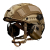 Комплект: шолом Fast кевларовий з навушниками M31H Plus та кавер, L. Койот