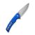 Ніж складаний Sencut Serene S21022B-4 Синій D2/Aluminum 3