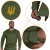 Світшот Basic Cotton Олива (золотий тризуб) 4