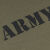 Футболка с рисунком "ARMY Logo" Olive Drab 4