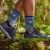 Носки женские Smartwool Women's Trail Run Targeted Cushion Mountain Print Crew, Twilight Blue 2