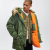 Куртка Alpha Industries N-3B Slim Fit Parka. Зелений