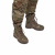 Тактичні черевики Mil-Tec. Cordura 1200D. Мультикам 9