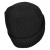Шапка акриловая грубой вязки "Beanie Cap" Black 8