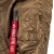 Куртка Alpha Industries N-2B Zips Bomber Jacket. Коричневая 4