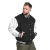 Куртка демисезонная Sturm Mil-Tec "NY Baseball Jacket with Patch" BLACK/WHITE 4