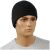 Шапка акрилова тонкої в'язки "Beanie Cap" Black 3