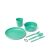 Набір посуду Sea to Summit Camp Dinnerware Set w/ Mesh Sack, 1P, 6 Piece, Cabbage 2