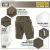 Шорти тактичні M-Tac Rubicon Flex Dark Олива, dark Olive 3