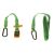 Стяжний ремінь Sea to Summit Carabiner Tie Down 2 Pack Green, 3 м