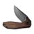 Ніж складаний Civivi ODD 22 Damascus Guibourtia Wood, коричневий 3