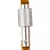 Карабін алюмінієвий Tramp 6 см з муфтою UTRA-307-orange, помаранчевий 2