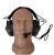 Активные защитные наушники Earmor M32 MARK3 (FG) Olive Mil-Std 6