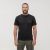 Футболка Basic Military T-shirt 2.0. Cotton and Elastane. Чорний