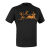 Футболка с рисунком "Hunters" Combat Black