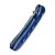 Ніж складаний Civivi Hyperpulse Синій Aluminium Sandvik 14C28N 6