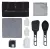 Набор аксессуаров для кухни Sea to Summit Camp Kitchen Tool Kit 10 Piece Set – Черный