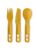 Набор столовых приборов Sea to Summit Passage Cutlery Set, 3 Piece, 3 предмета, Arrowwood Yellow